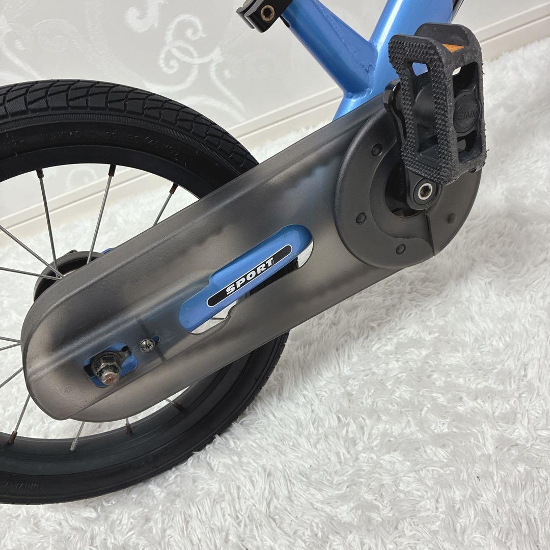 STRIDER ストライダー 14X ブルー 14インチ スタンド　ペダル付き