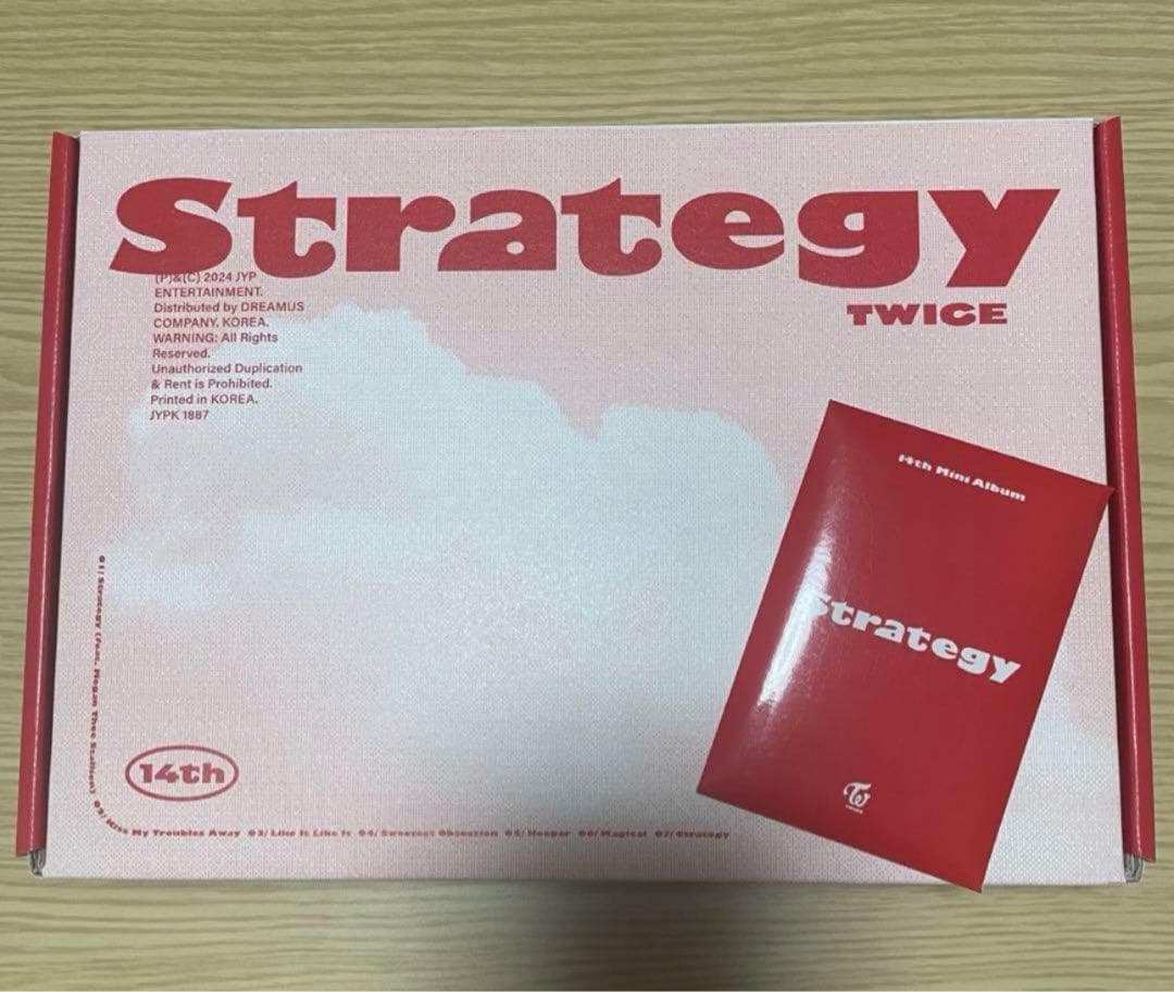 TWICE 14th ミニアルバムstrategy step1〜3 まとめ売り
