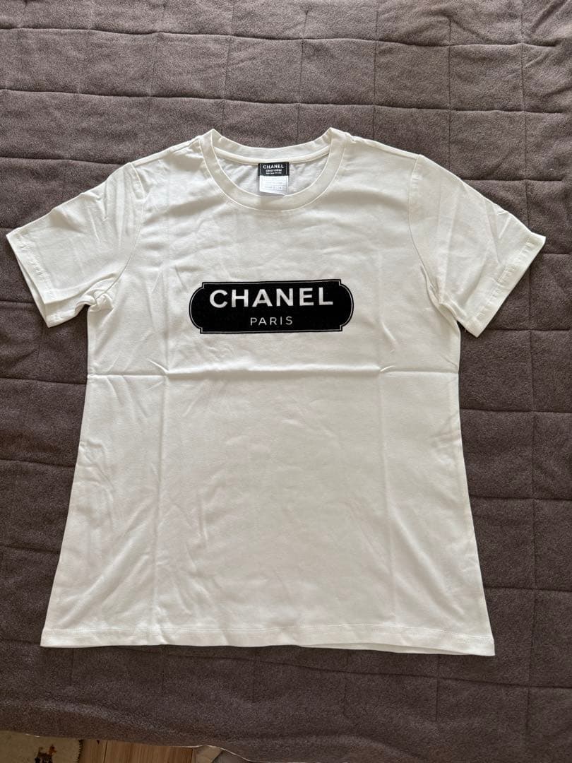 CHANEL UNIFORM ホワイト Tシャツ S