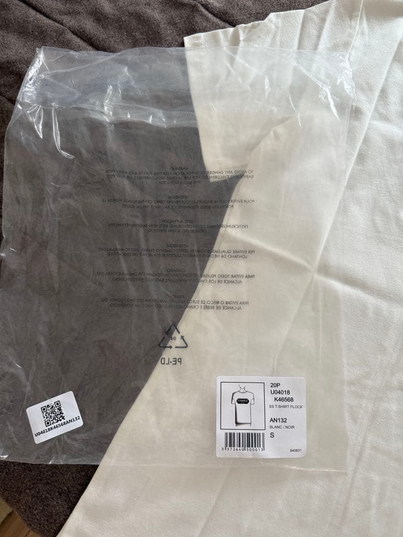 CHANEL UNIFORM ホワイト Tシャツ S