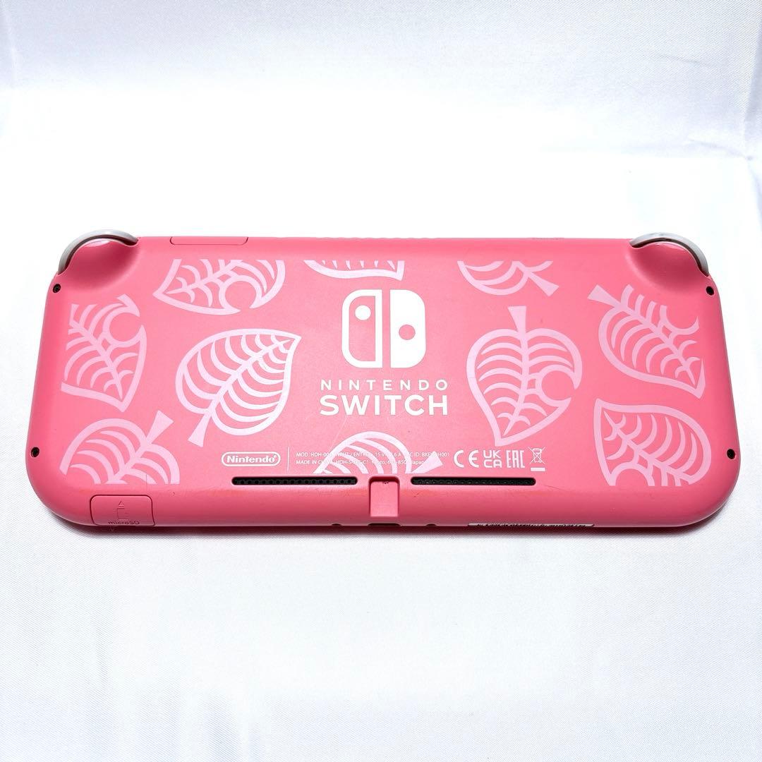 Nintendo switch Lite 本体 ピンク あつ森 しずえ アロハ柄