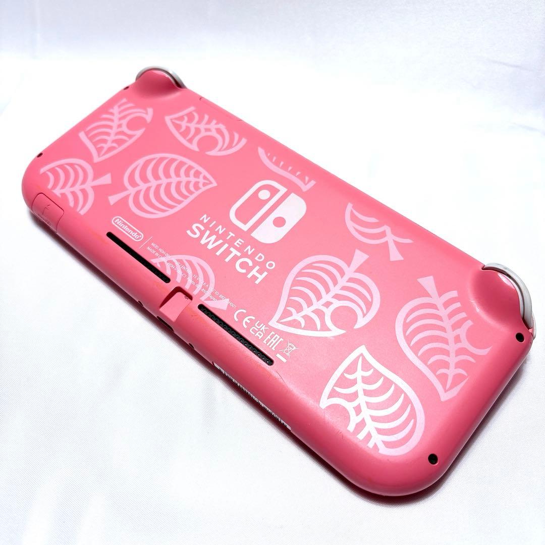 Nintendo switch Lite 本体 ピンク あつ森 しずえ アロハ柄