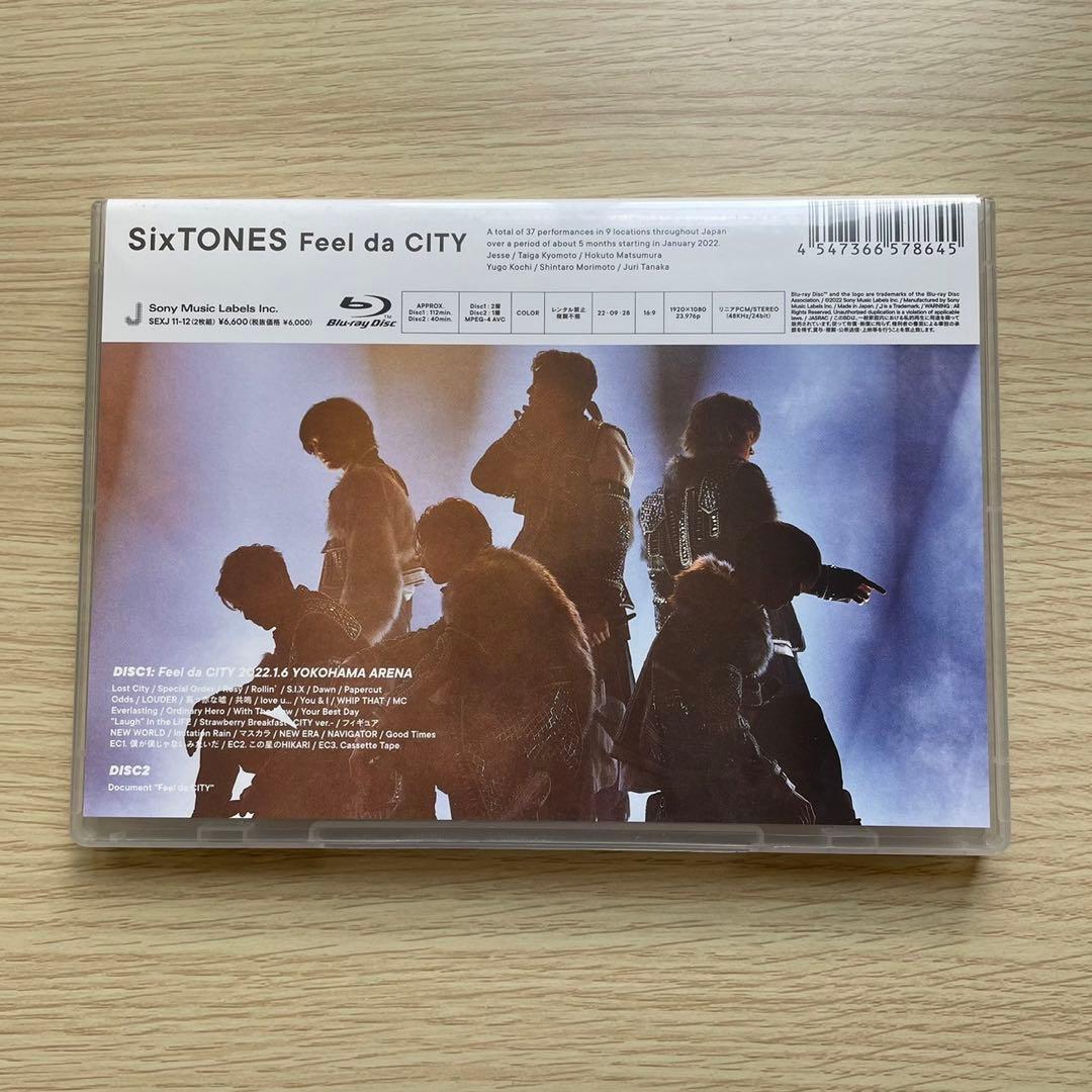 SixTONES Feel da CITY Blu-ray セット