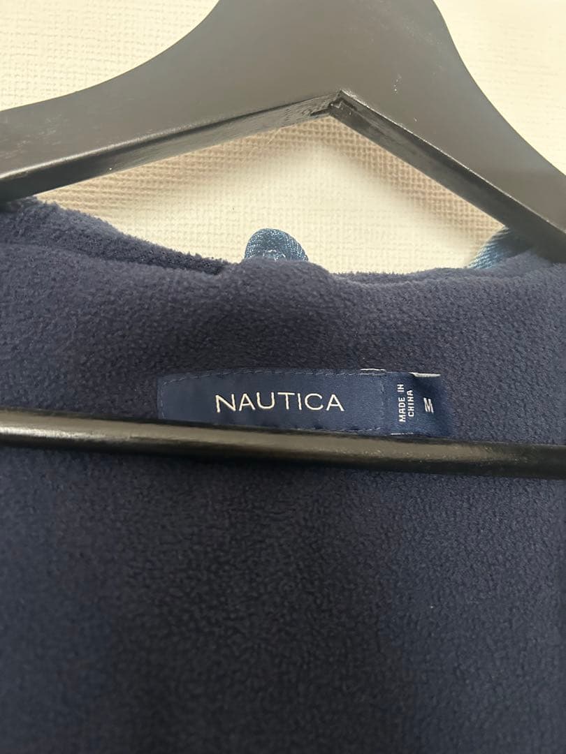 NAUTICA フーデットデニムブルゾン　M