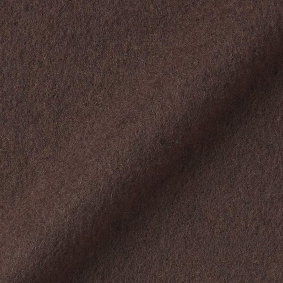 MUJI Labo＊紳士　カシミヤ混ダッフルコート　ブラウン　L