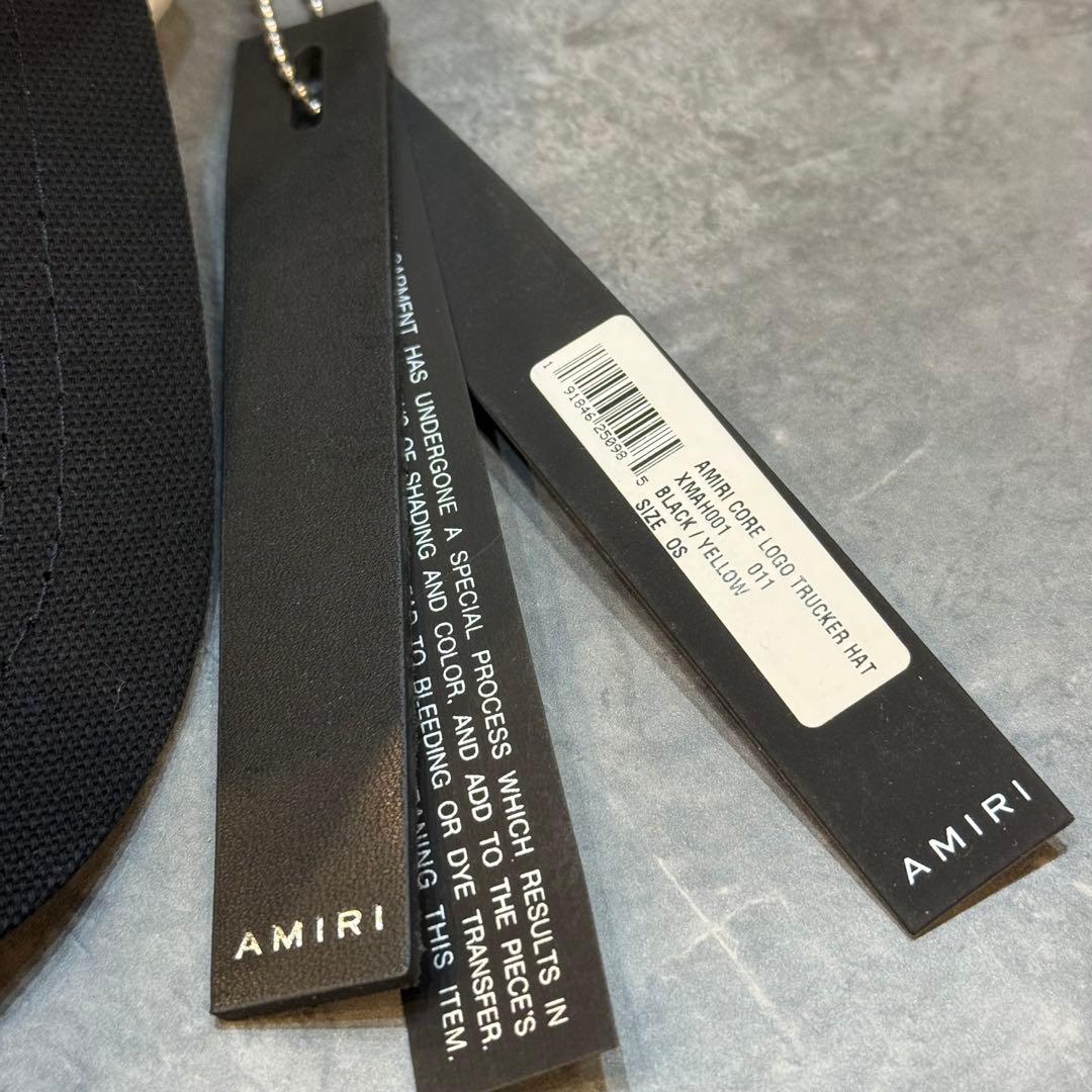 【最安新品】AMIRI CORE LOGO TRUCKER アミリ CAP