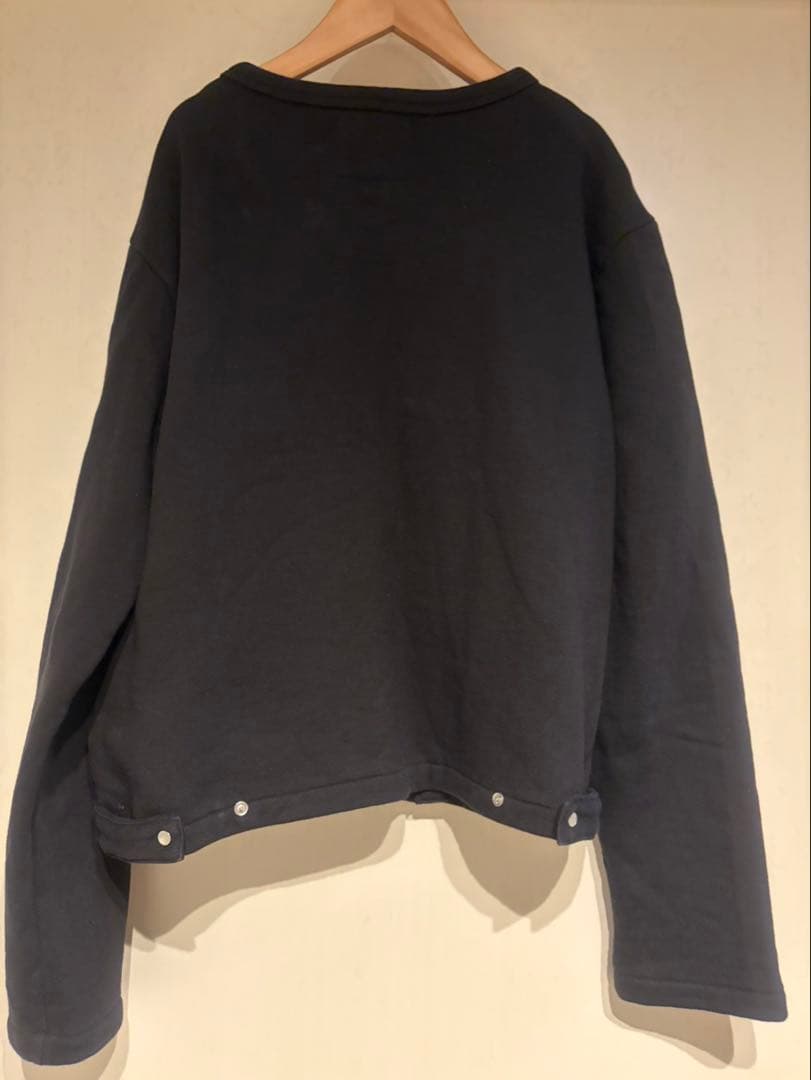 ADAM ET ROPÉ カーディガン アニエスベー 裏起毛 BLACK