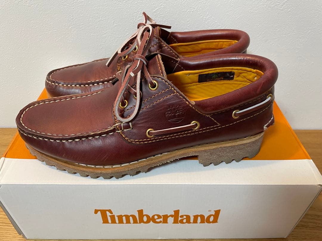 Timberland 3アイクラシックラグ　バーガンディ