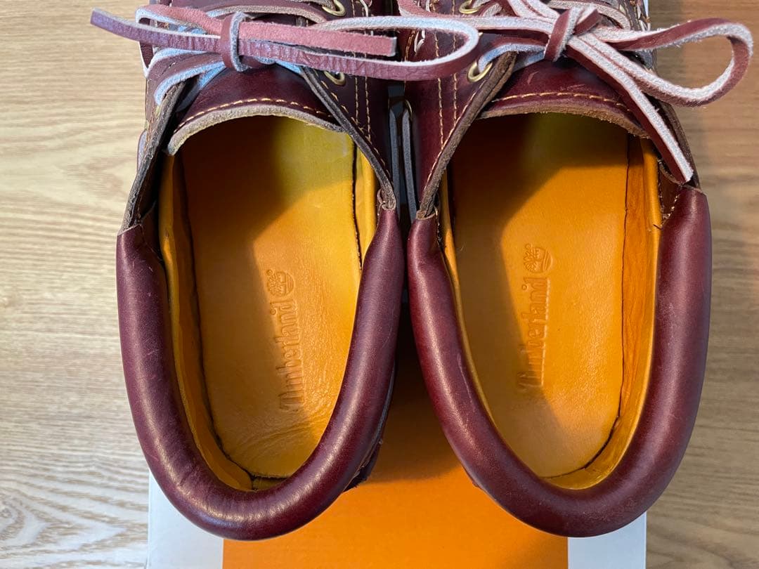 Timberland 3アイクラシックラグ　バーガンディ