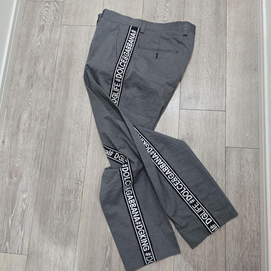 DOLCE&GABBANA ストライプパンツ
