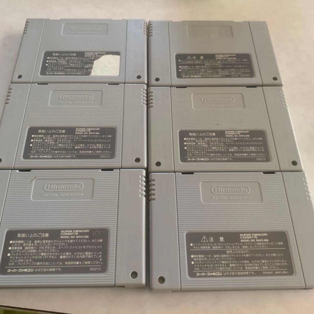 SFC  SUPER V.G.など6種セット