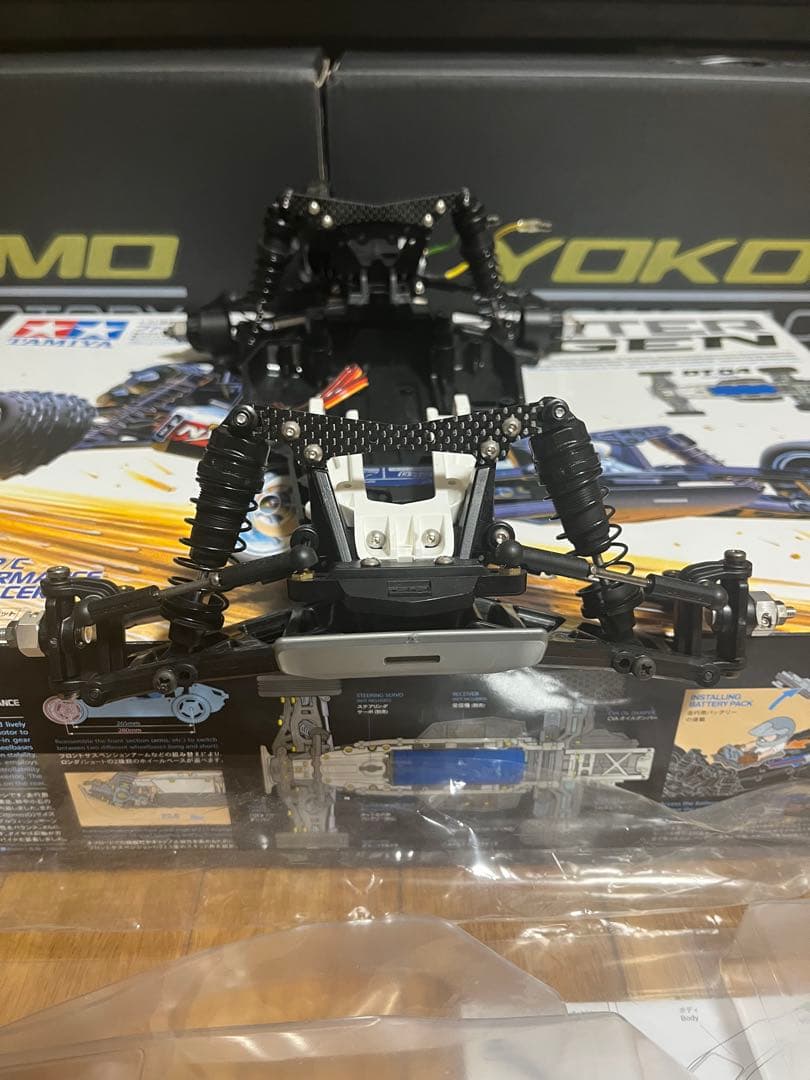 タミヤ　DT04 オプション多数　ボディー付き