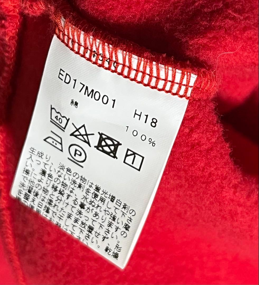 agnès b. カーディガンプレッション　LE PETIT 赤　T3 裏起毛