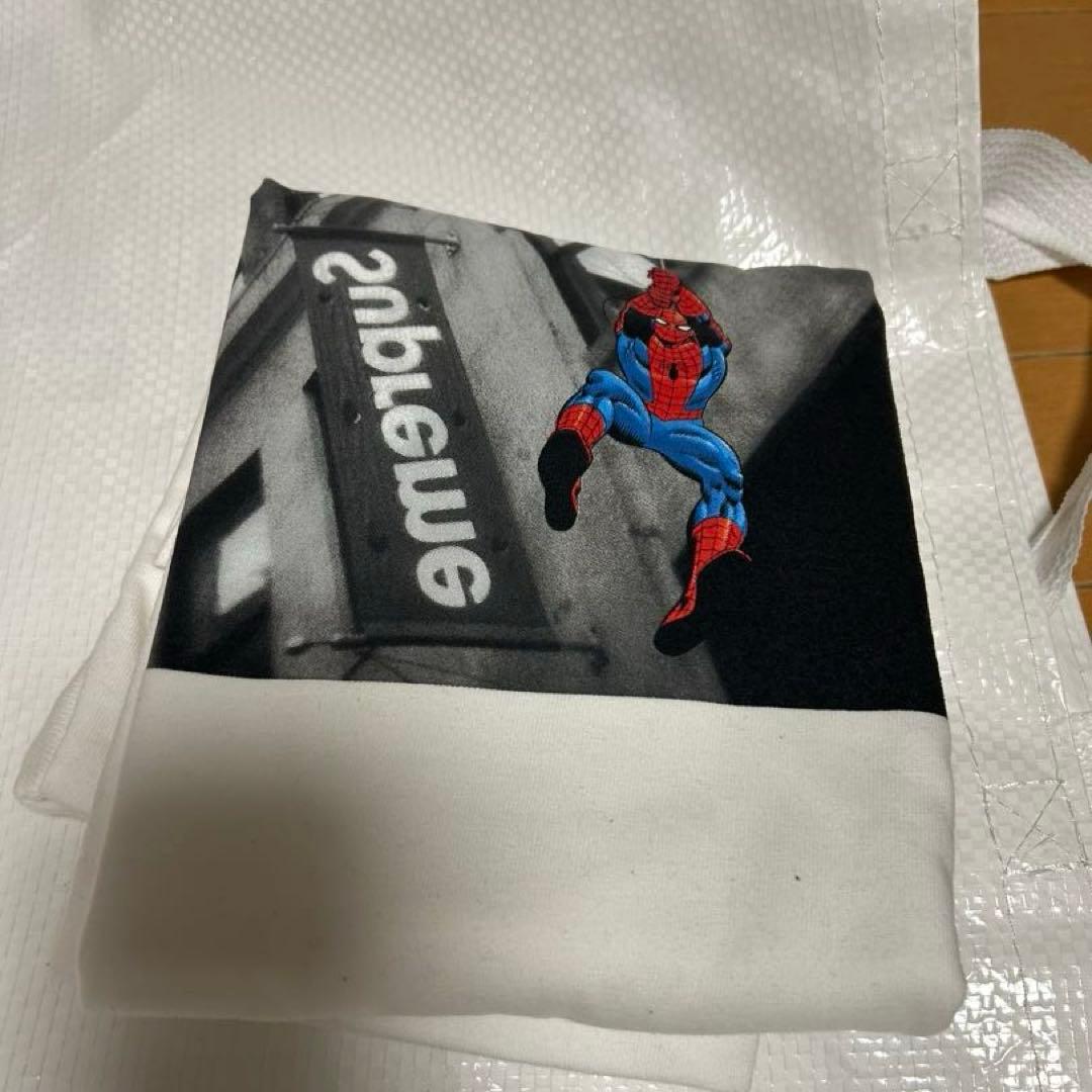 Supreme Spider Man Tee スパイダーマン 白 L 新品未使用