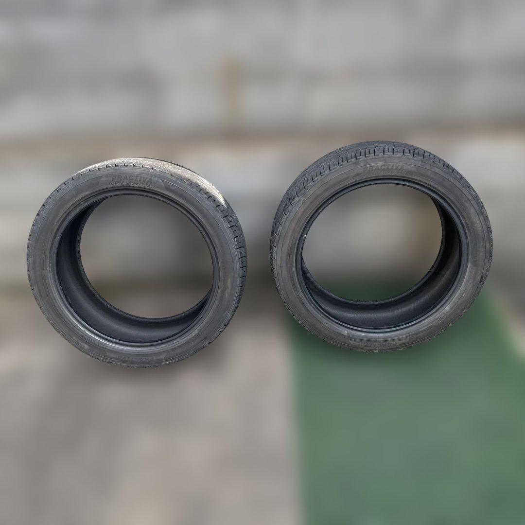 PRACTIVA 215/45R17 2本　22年製　中古品