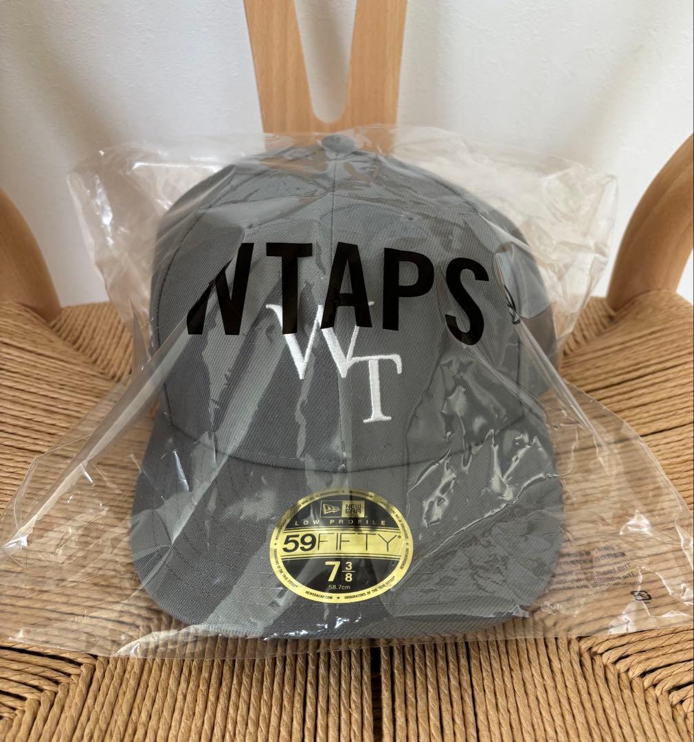 新品 WTAPS newera 59fifty cap サイズ02 GRAY
