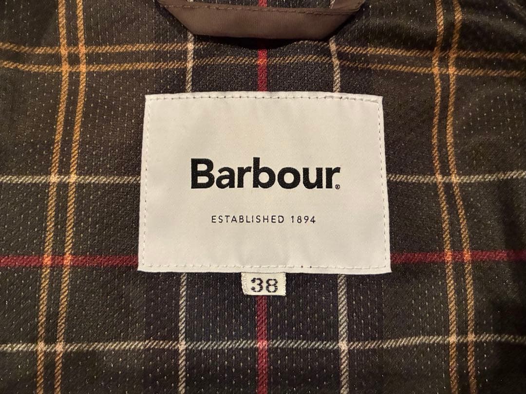 Barbour バブアー ビデイル ピーチスキン ノンオイル
