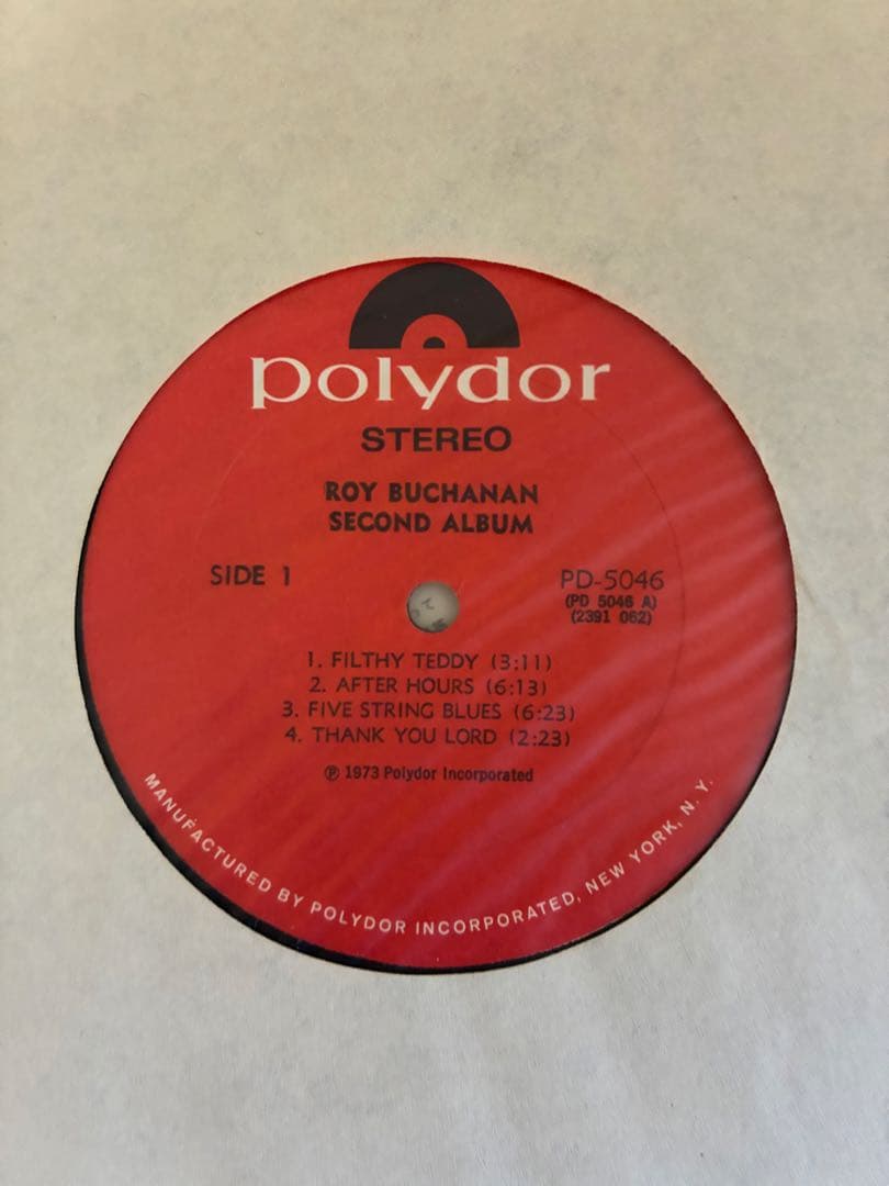【LP】Roy Buchanan / Second Album