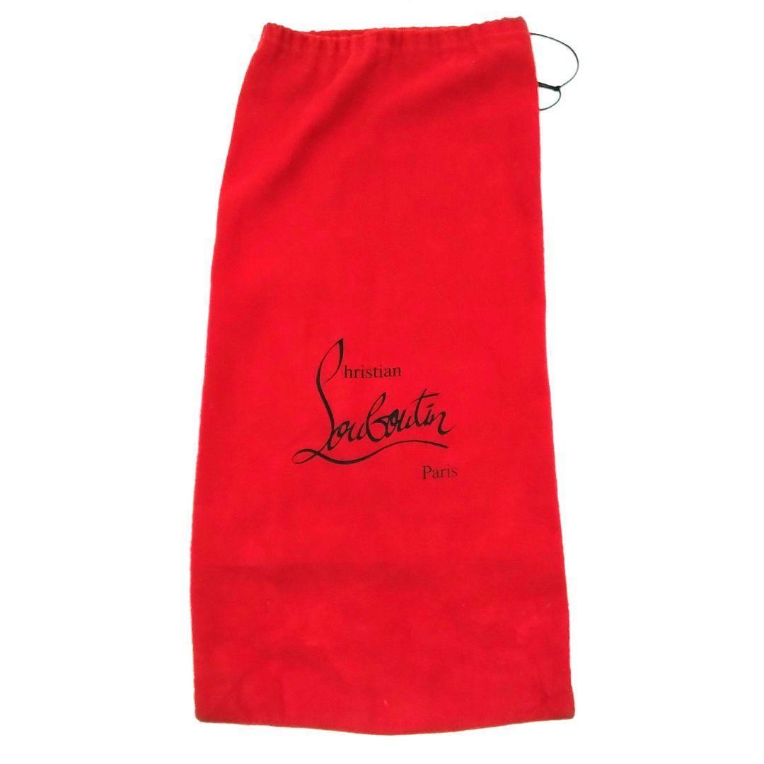 Christian Louboutinルブタン ロングブーツ ハラコ レオパード