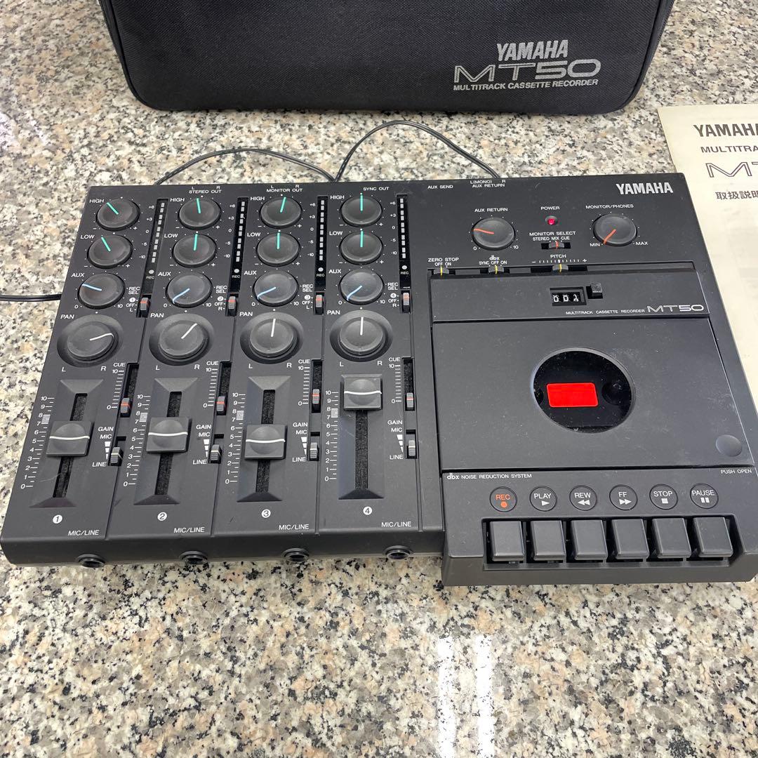 YAMAHA ヤマハ マルチトラックレコーダー MT50 収納鞄付き 格安