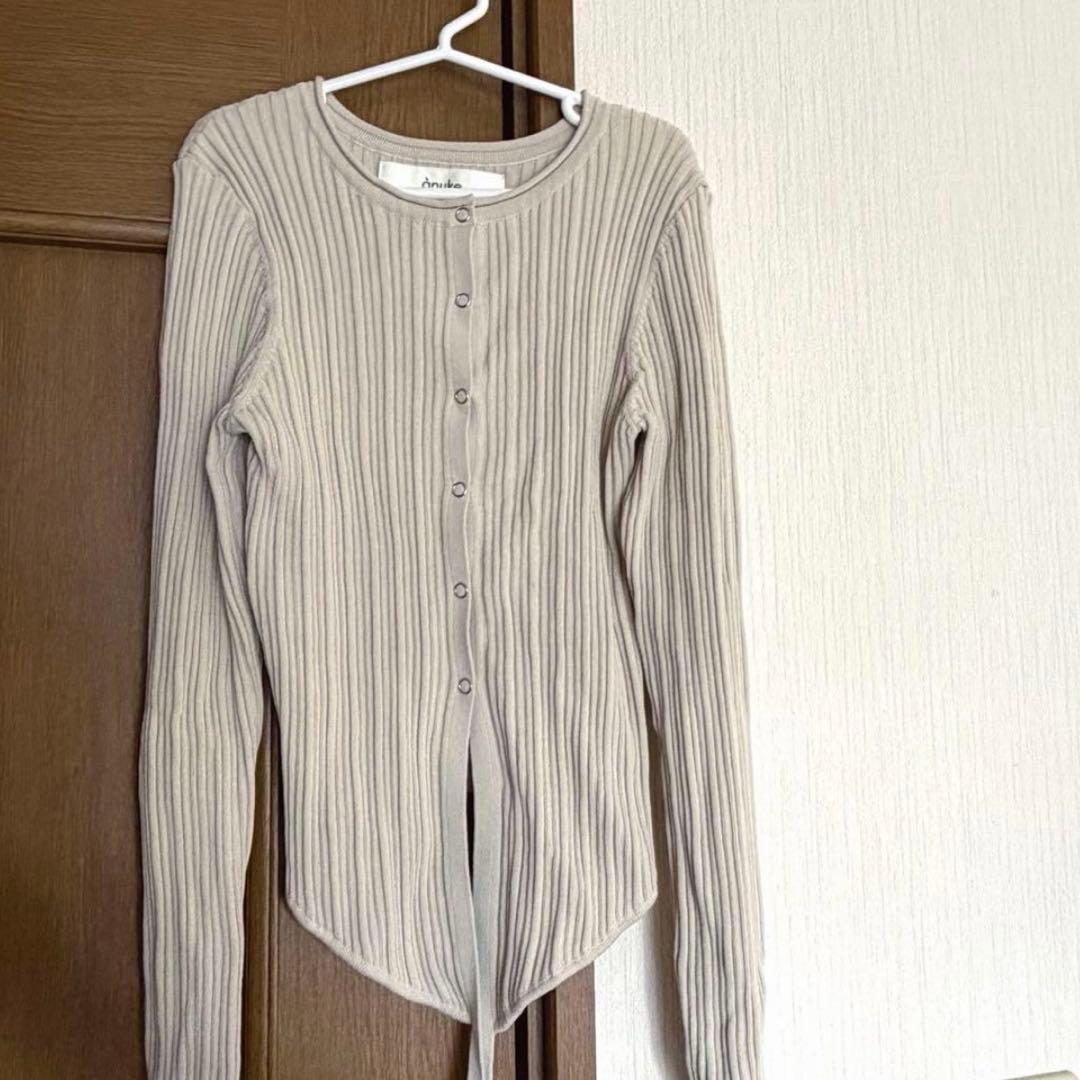 anuke アンヌーク Cachecoeur Knit Cardigan
