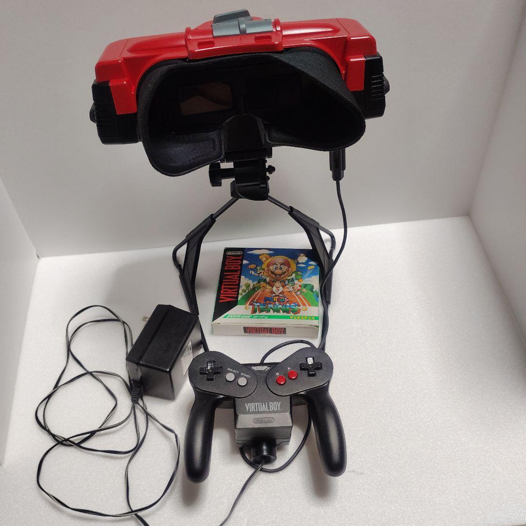 Nintendo Virtual Boy レッド　本体の箱はありません