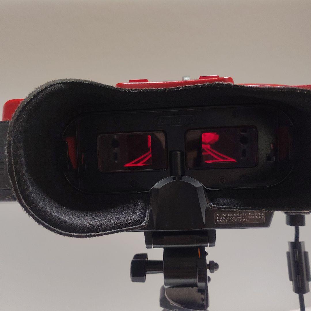 Nintendo Virtual Boy レッド　本体の箱はありません