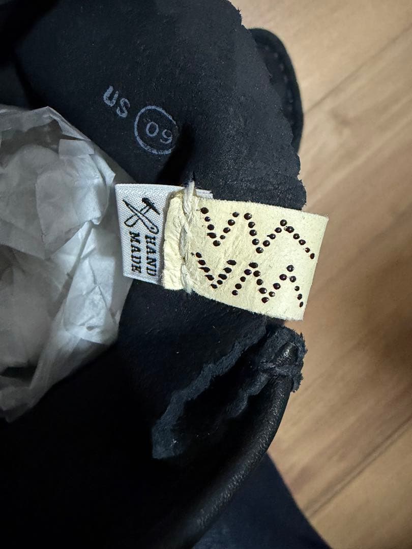 靴 Visvim BEUYS TREKKER-FOLK BLACK 9