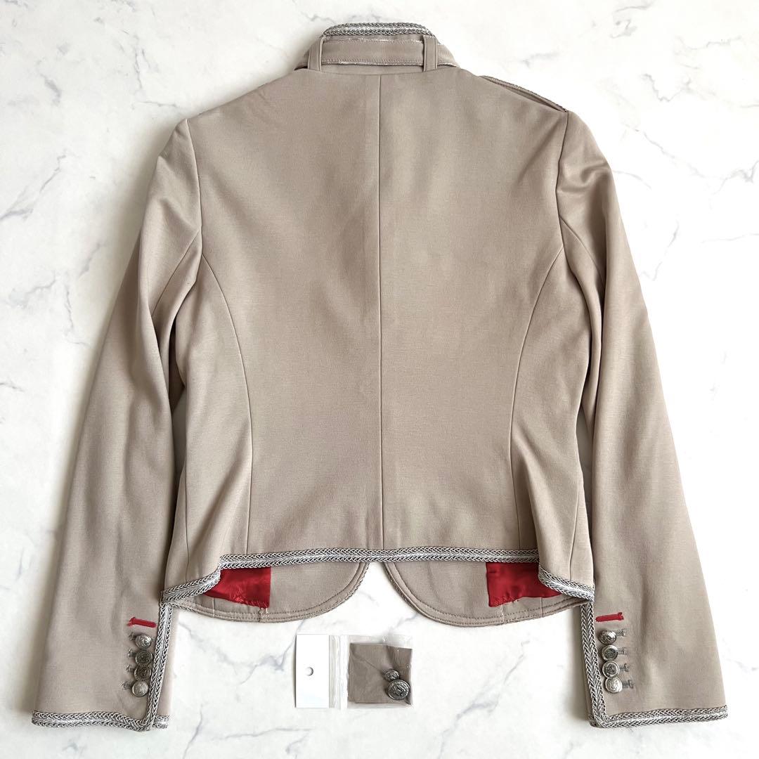 【美品】DOUBLE STANDARD ナポレオンジャケット ベージュ Y2K