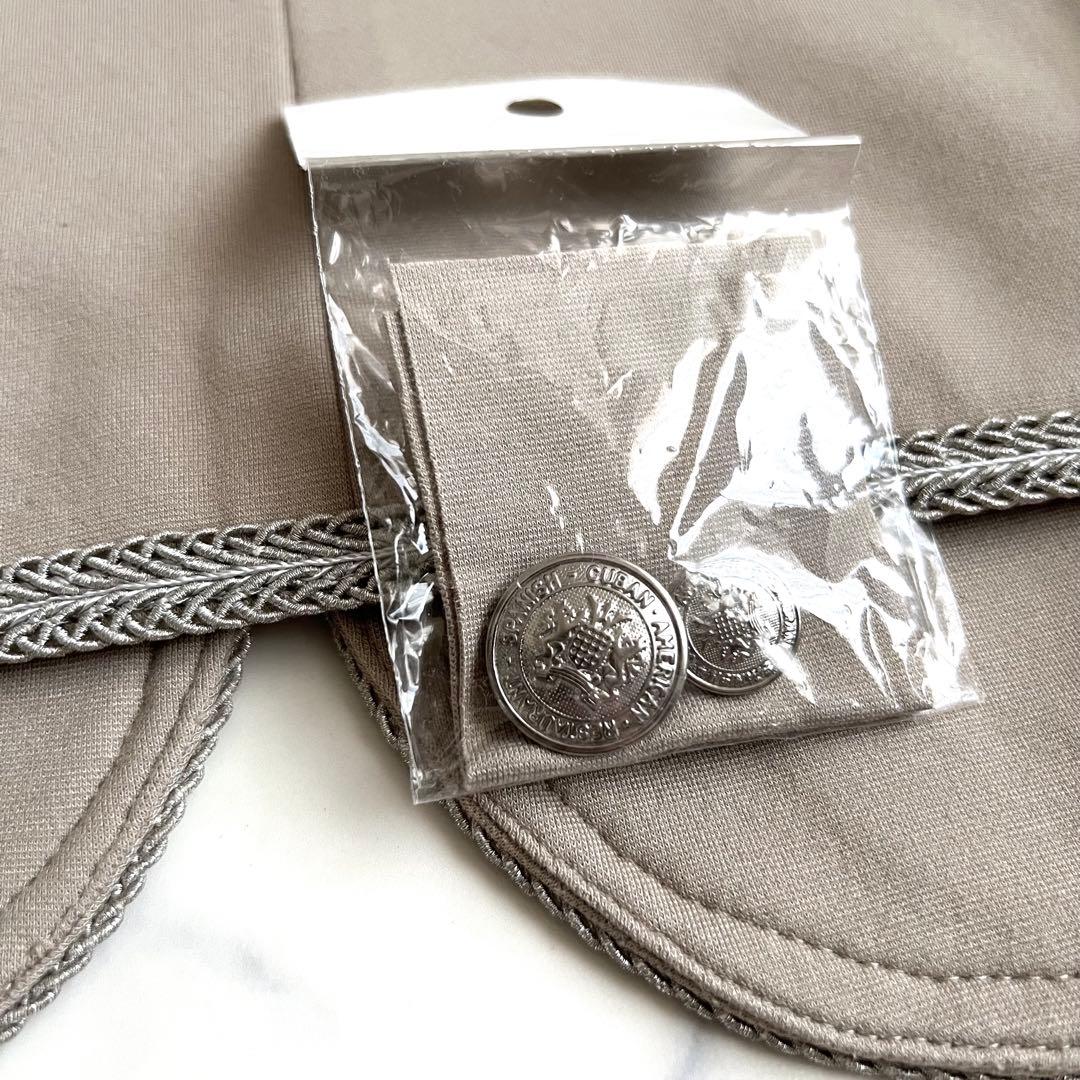 【美品】DOUBLE STANDARD ナポレオンジャケット ベージュ Y2K