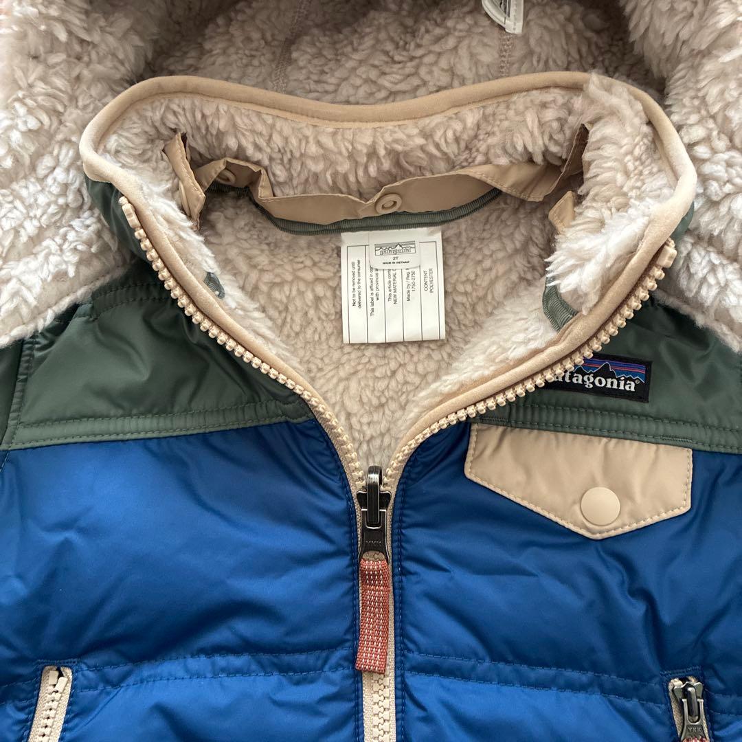 Patagonia ベビー ダウン　2T スキー　雪遊び　冬