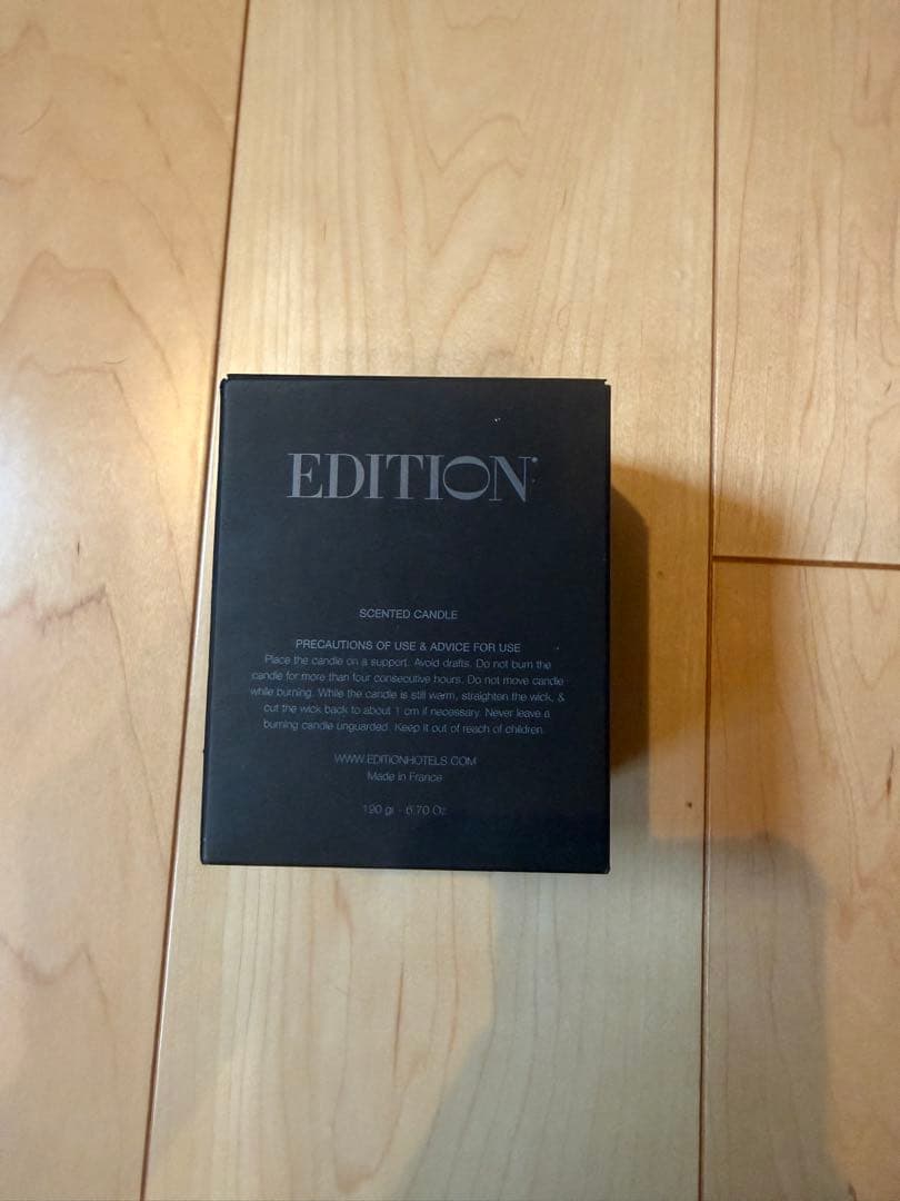 EDITION キャンドル　Lelabo 限定品