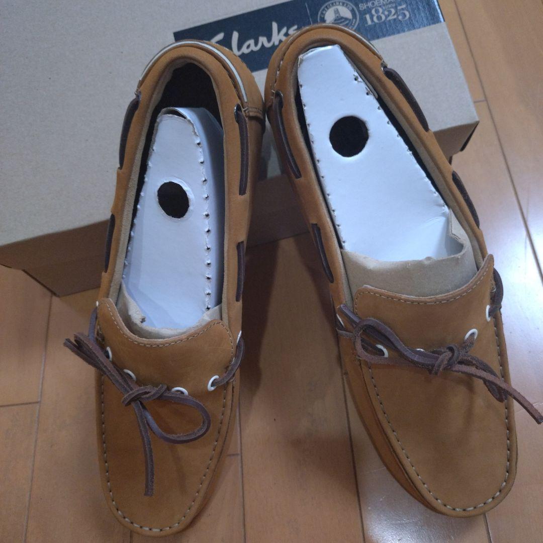 Clarks ブラウン モカシン