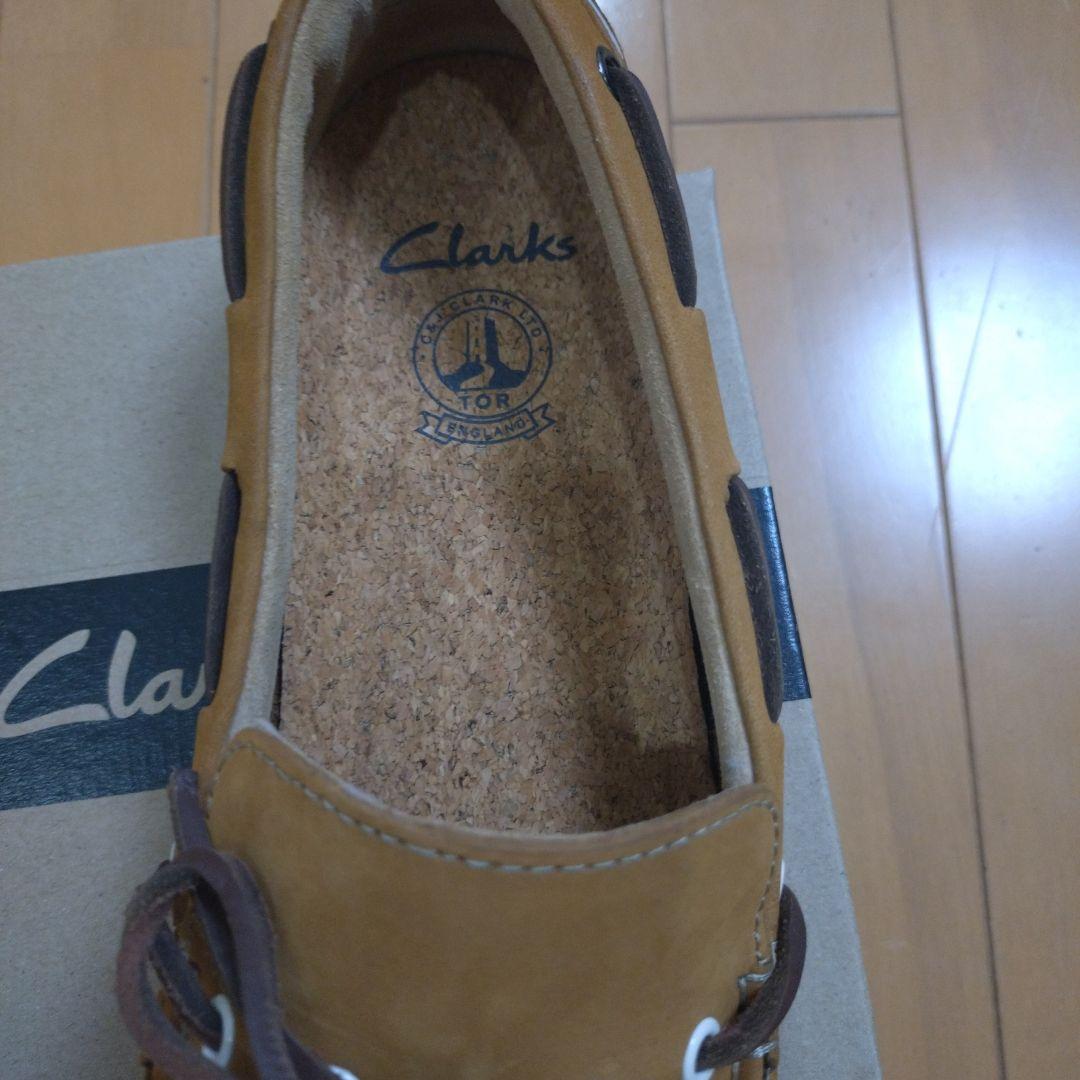 Clarks ブラウン モカシン