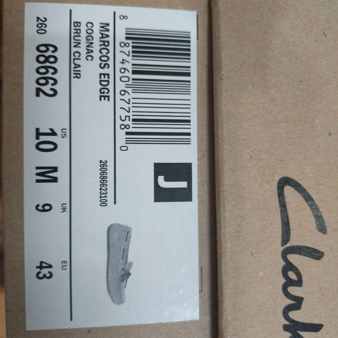 Clarks ブラウン モカシン