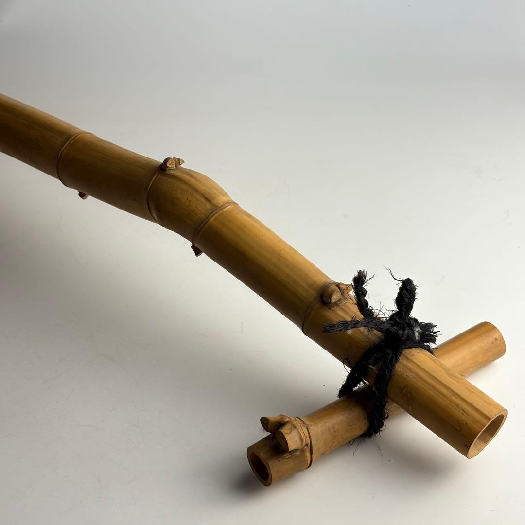 茶道具 結界 竹 長さ約85㎝ 白竹 茶道具