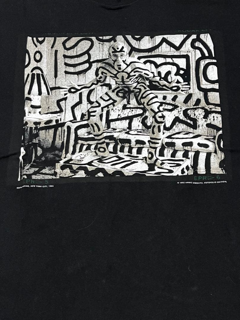 90s annie leibovitz キースヘリング Tシャツ 最終価格❗️