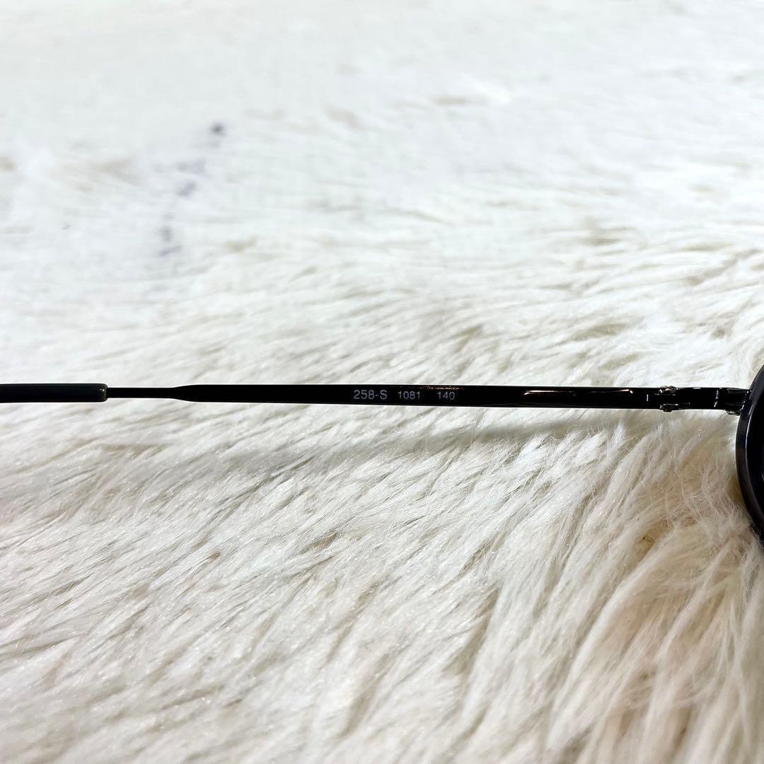 極美品　GIORGIO ARMANI　258-S　ブラックレンズ　グレーフレーム