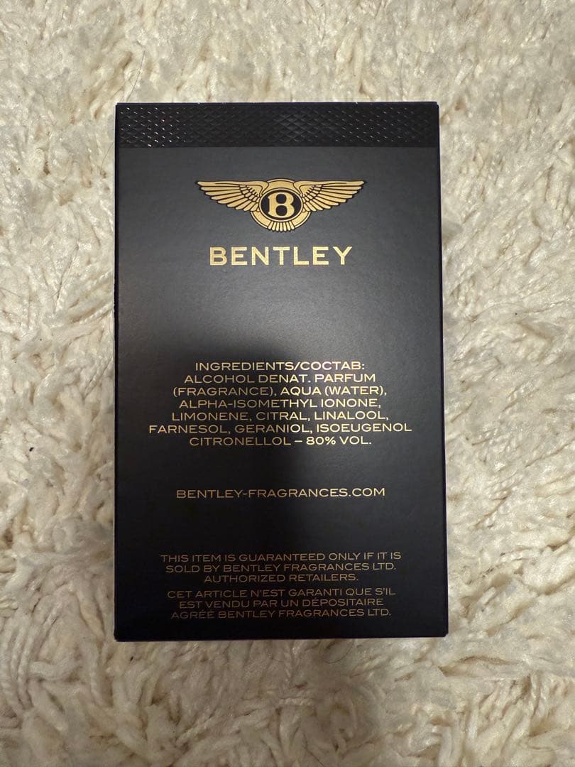 香水(男性用) BENTLEY FOR MEN ABSOLUTE 100ML