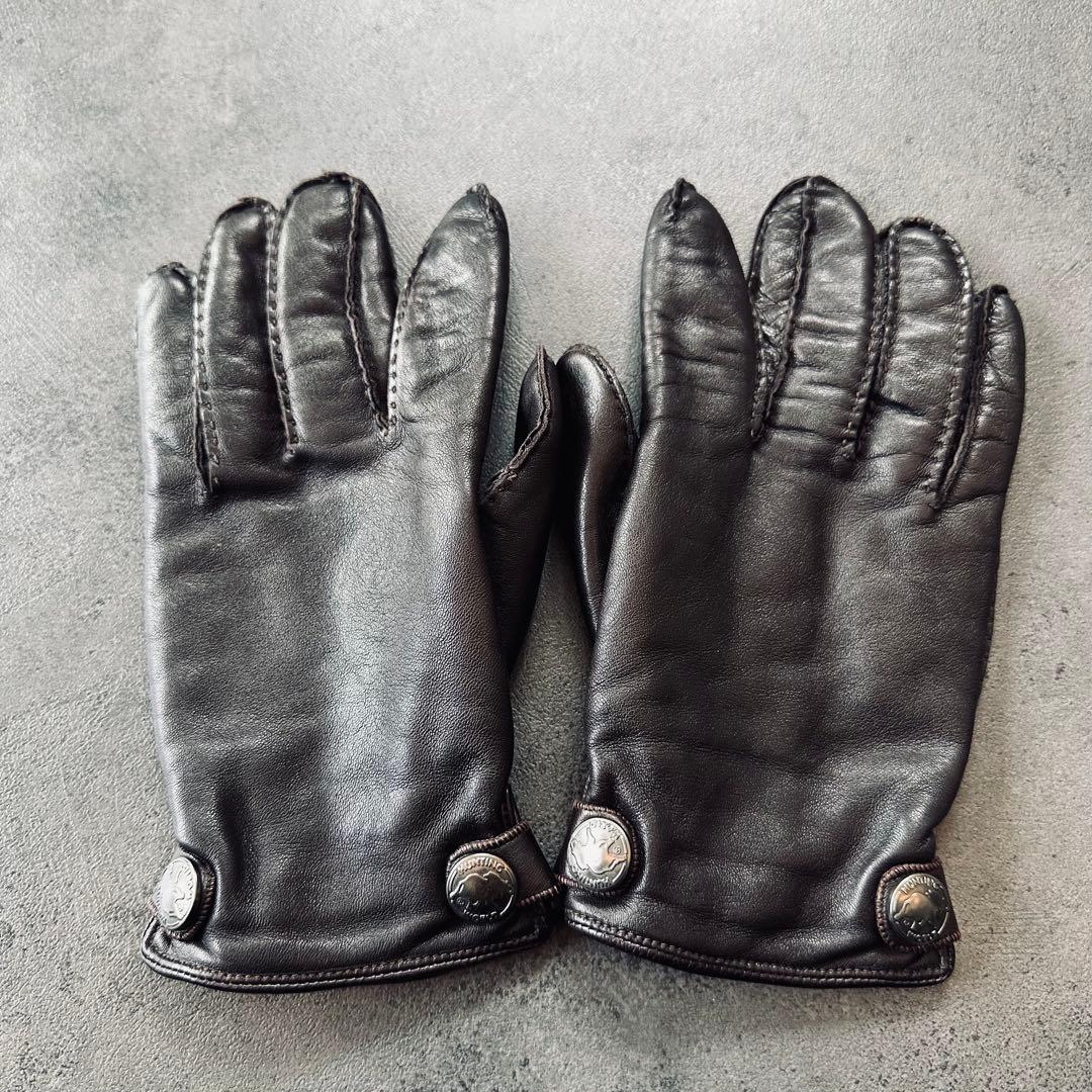小物 HUNTING WORLD Calf leather gloves