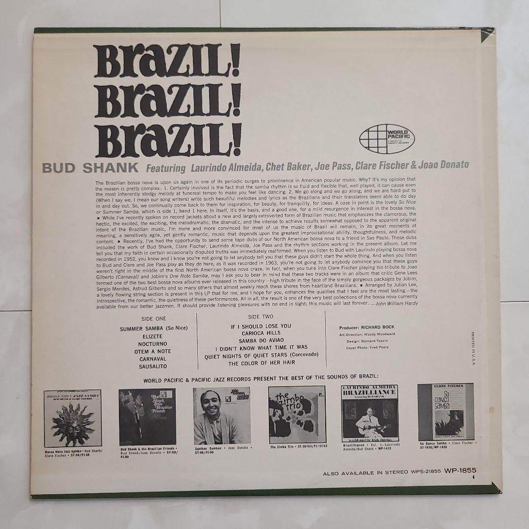 ★ＵＳモノラル盤★『ブラジル！・ブラジル！・ブラジル！』バド・シャンク