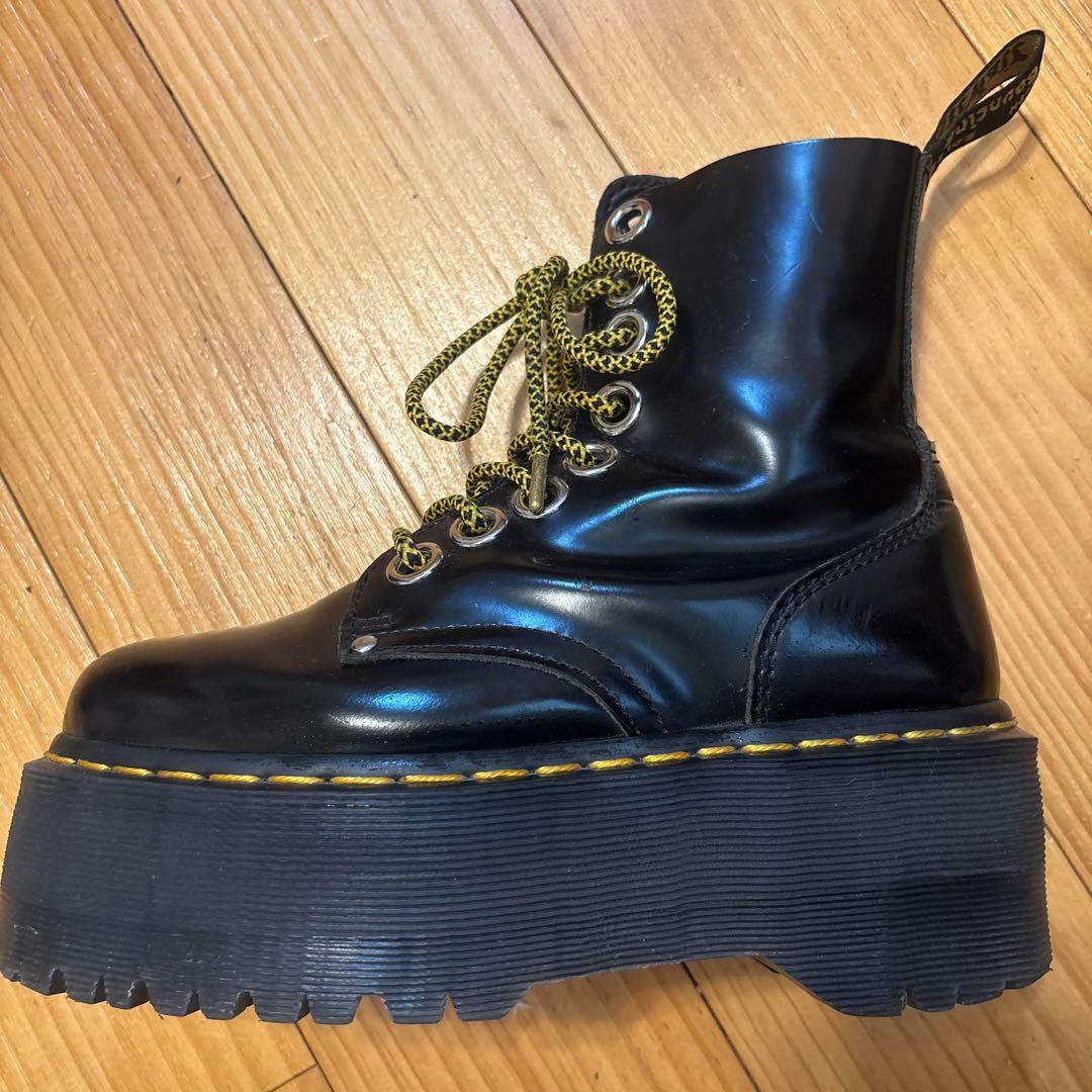 Dr.Martens JADON MAX 厚底ブーツ ブラック　22.5 uk3