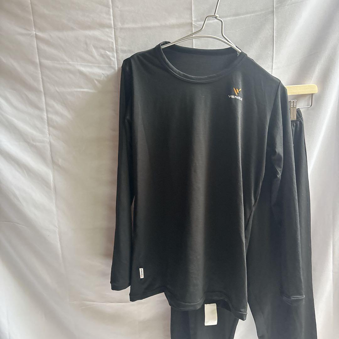 上下⭐️VENEX レディース リフレッシュ Tシャツ長袖 ＆パンツ8分丈【M】
