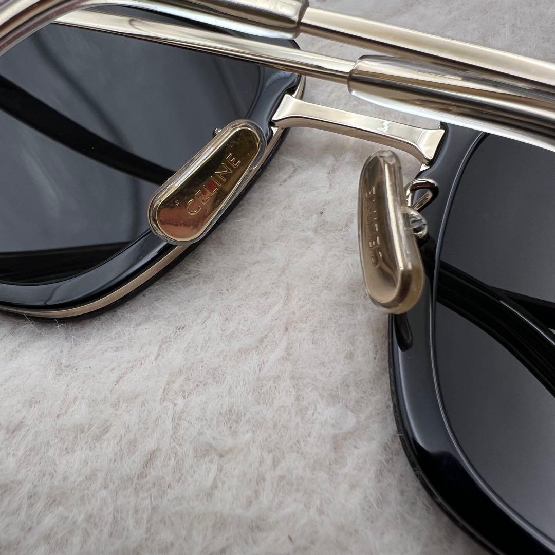 極美品✨CELINE CL40202U✨キャットアイ ブラック サングラス