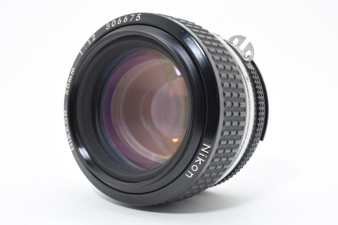 超美品 ニコン AI-S NIKKOR 50㎜ f1.2 MF レンズ B810