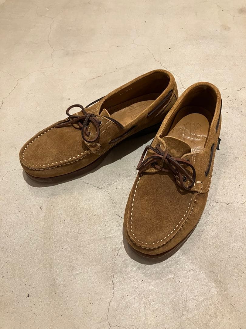 Paraboot BARTH スエードレザー デッキシューズ