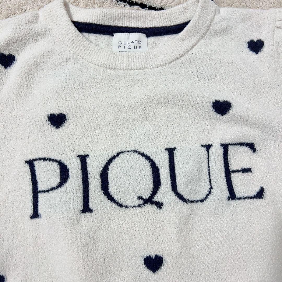 gelato pique ジェラピケ ハート柄 ‪‪上下セット‪‪‪‪