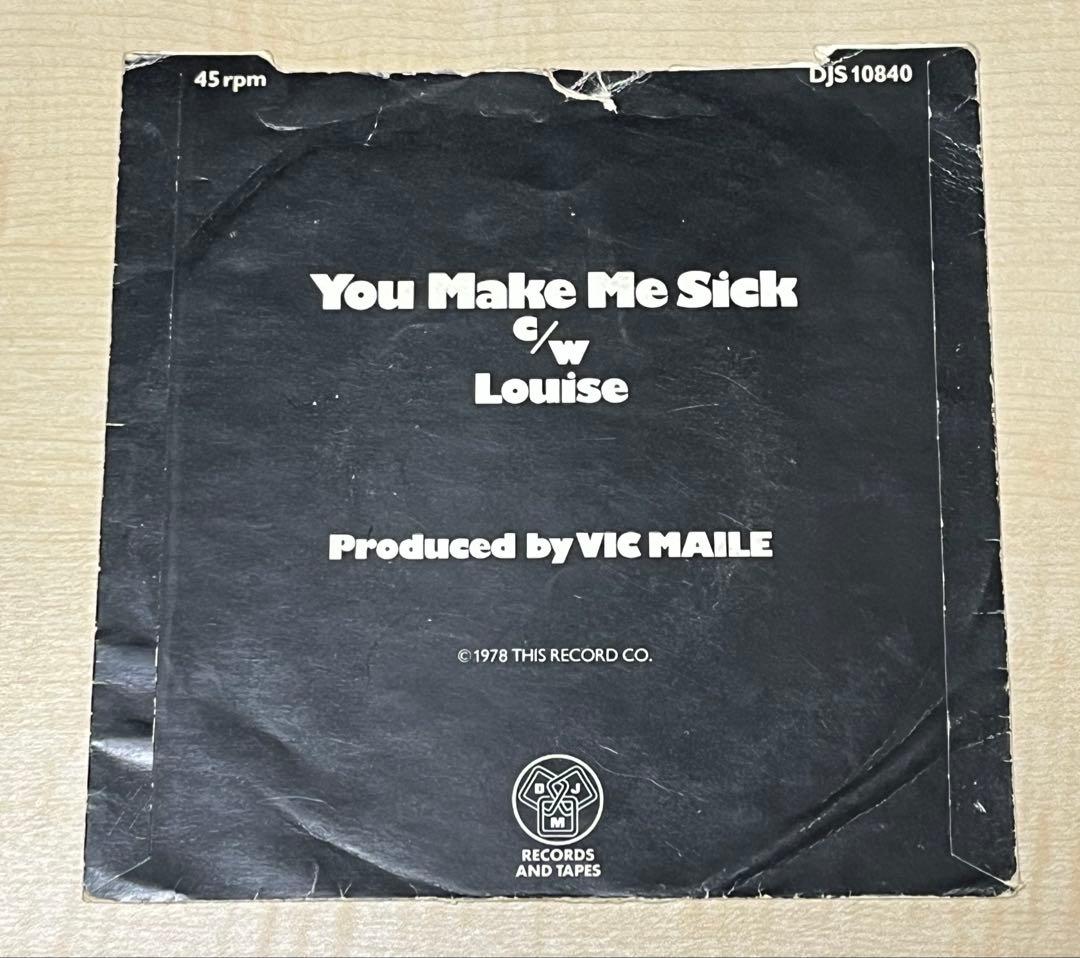 Satans Rats You Make Me Sick 7” パンク天国