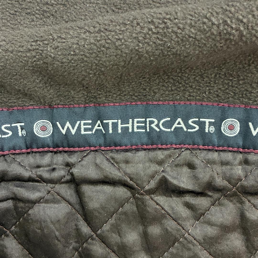 マ*ク様 WEATHERCAST　ブルゾン　フルジップジャケット　L　ブラウン