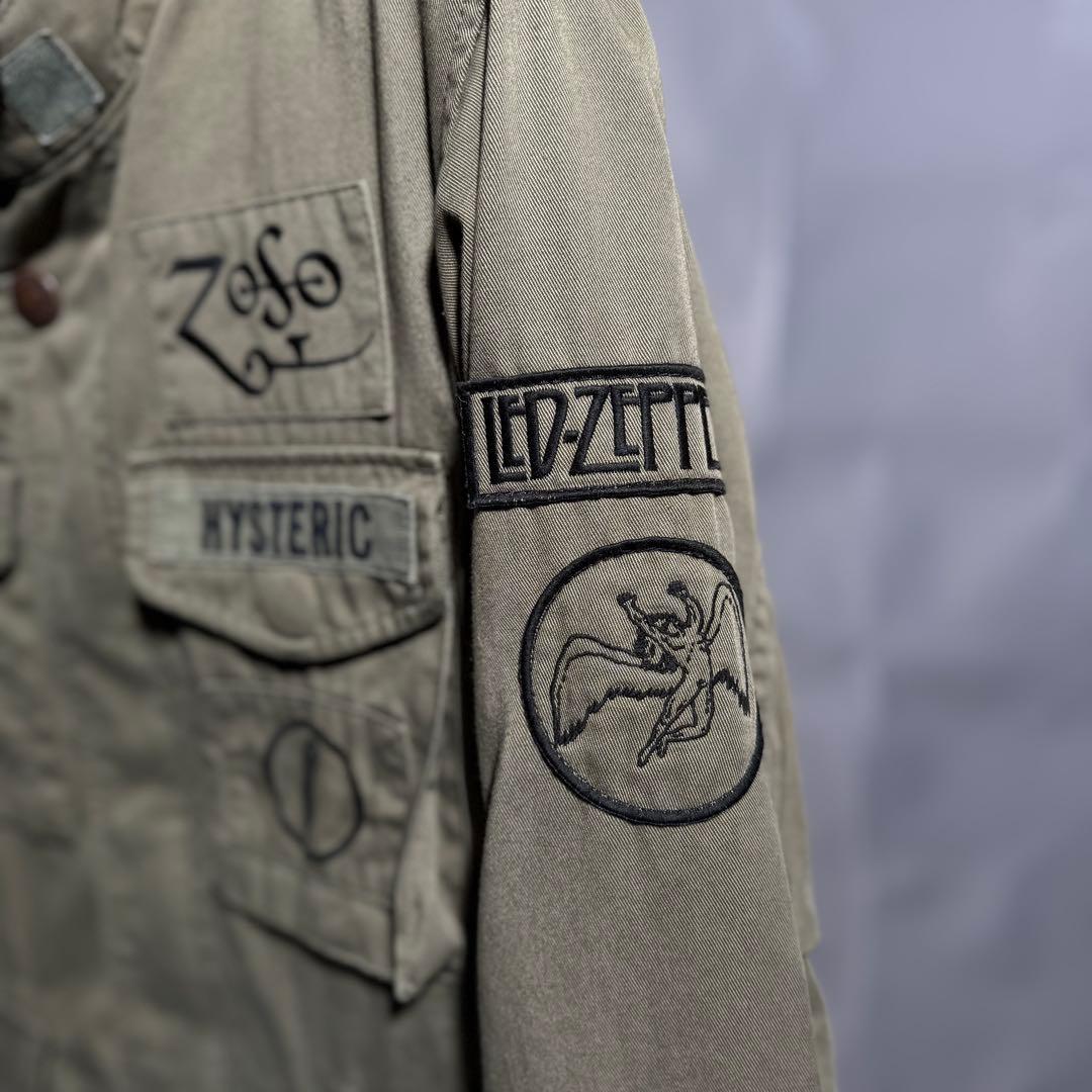 ジャケット・アウター HYSTERICGRAMOUR LED-ZEPPELIN M-65 sFREE